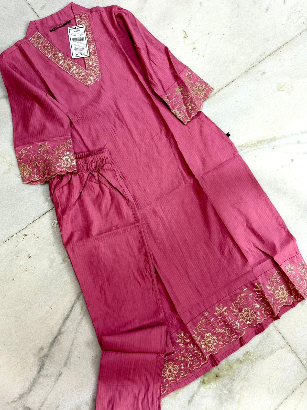Premium Festive Silk Co-ord Sets (JOY049)