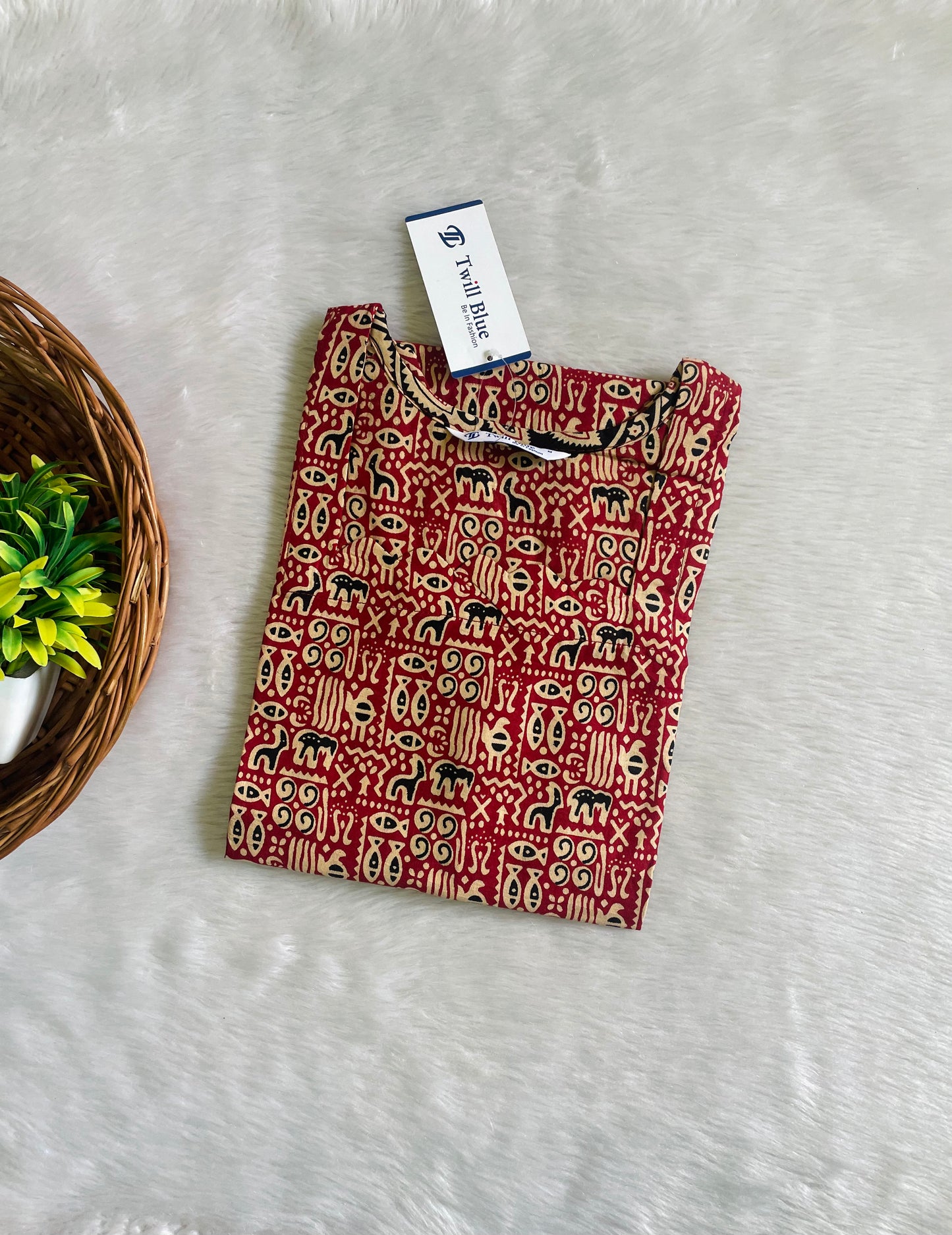 Cotton Kalamkari Kurtis