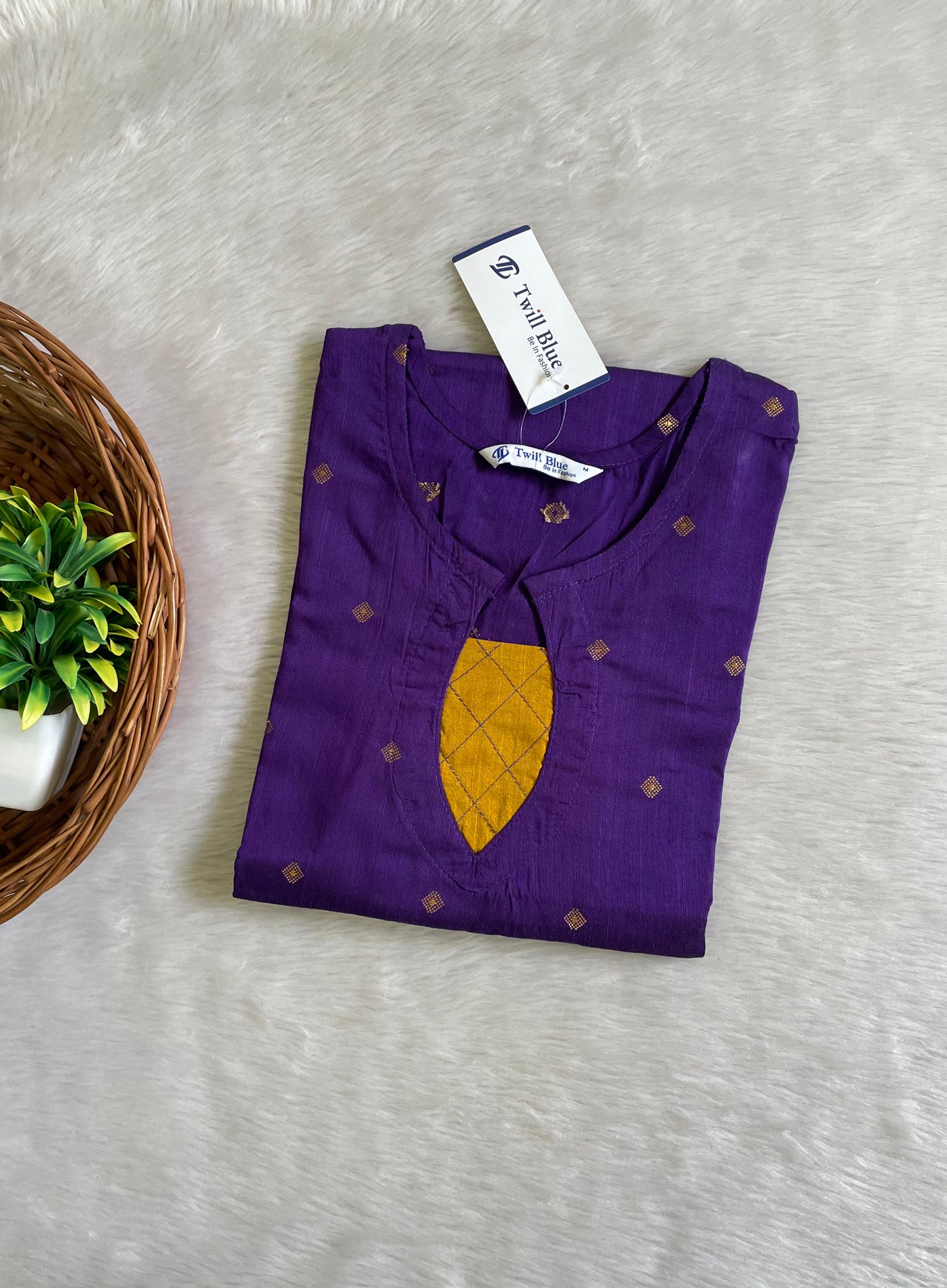 Premium Buta Raw Silk Kurtis
