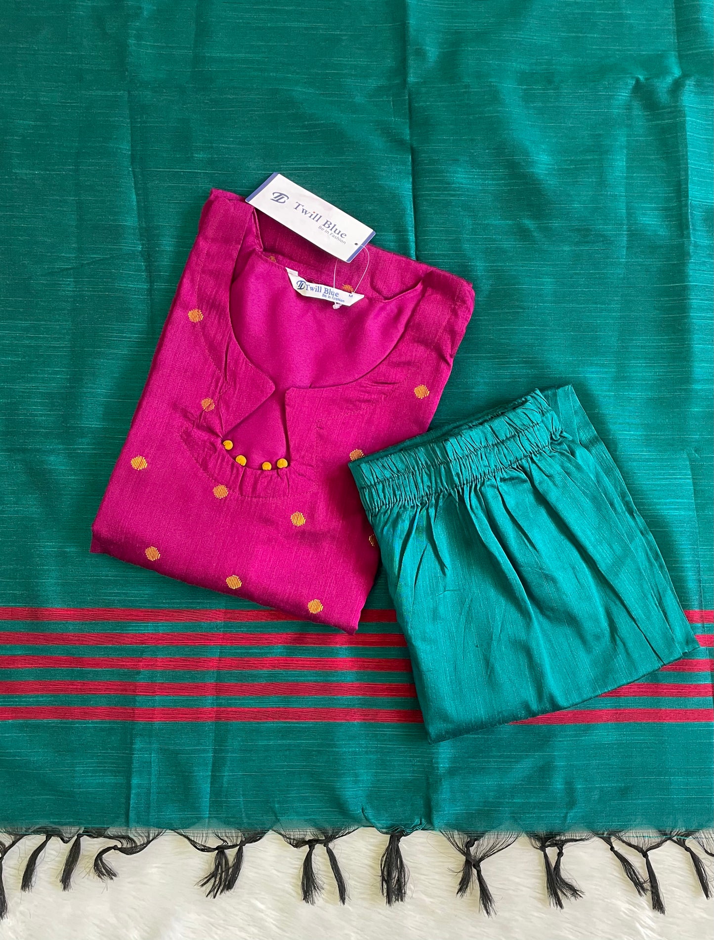 Premium Raw Silk Kurta Sets(JOY047)