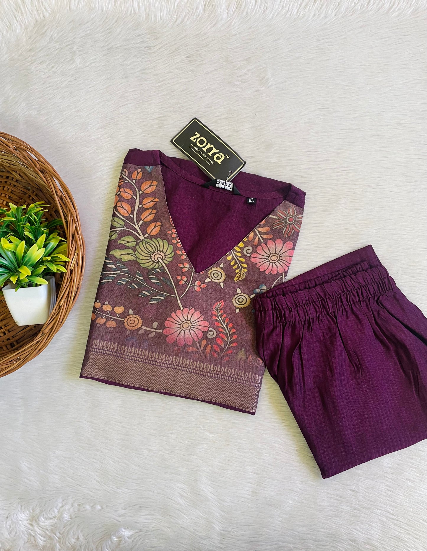 Premium Berlin Silk Co-ord Sets (JOY051)