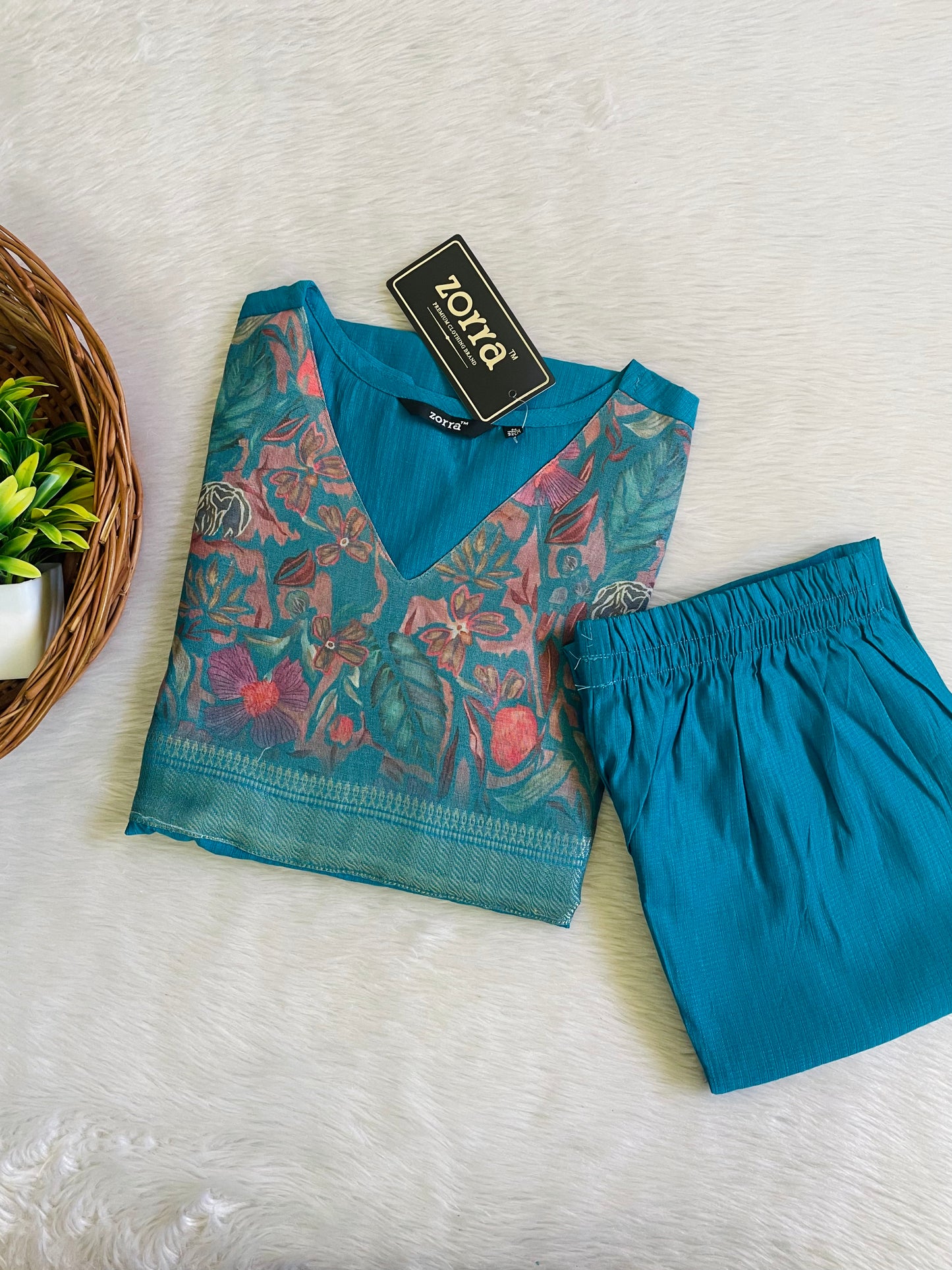 Premium Berlin Silk Co-ord Sets (JOY051)
