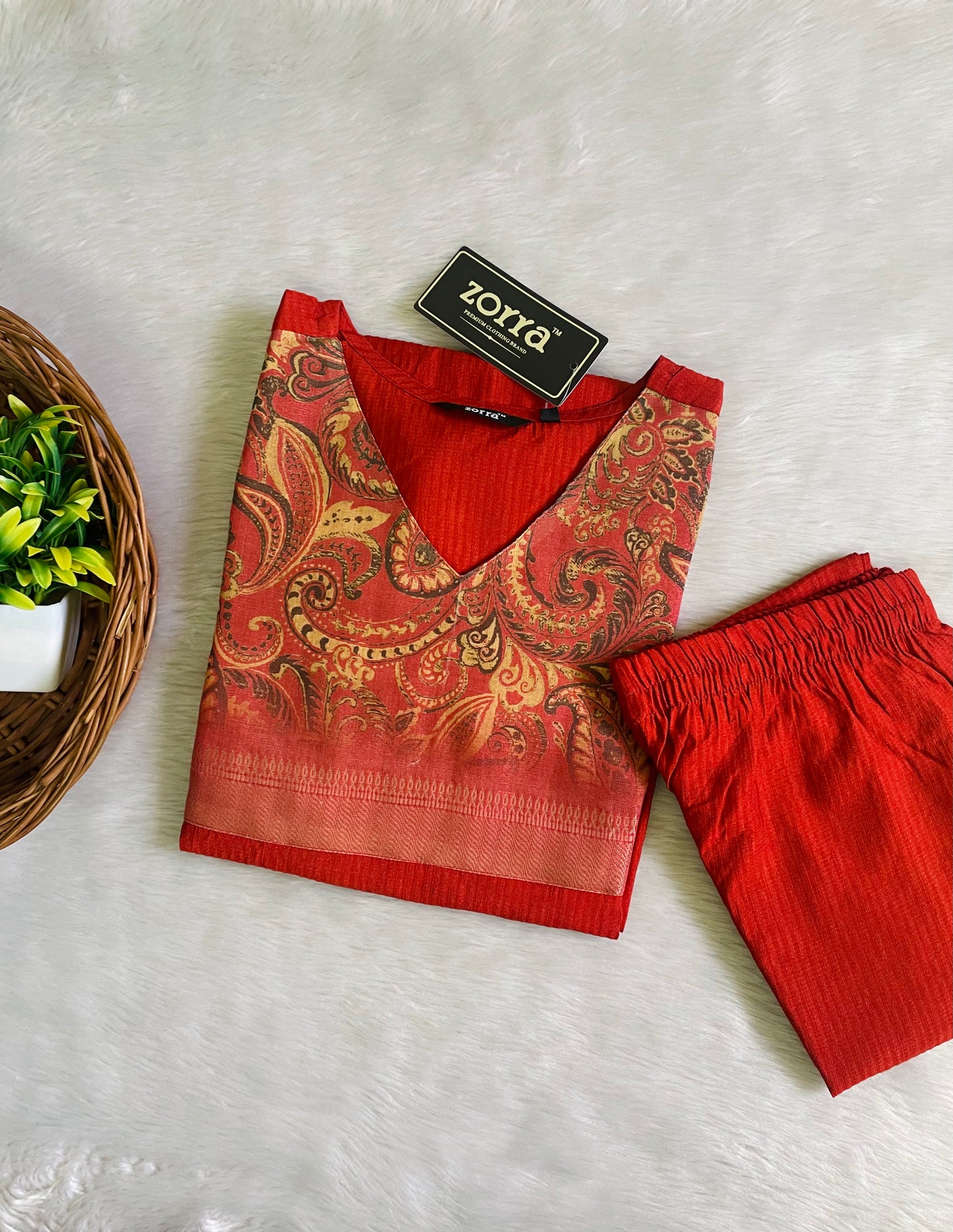 Premium Berlin Silk Co-ord Sets (JOY051)