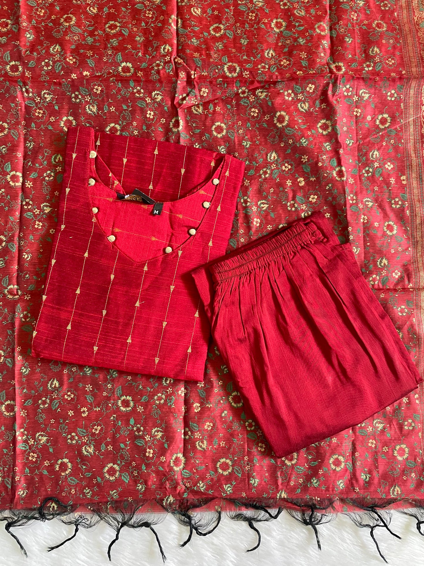 Premium Raw Silk Kurta Sets (JOY047)
