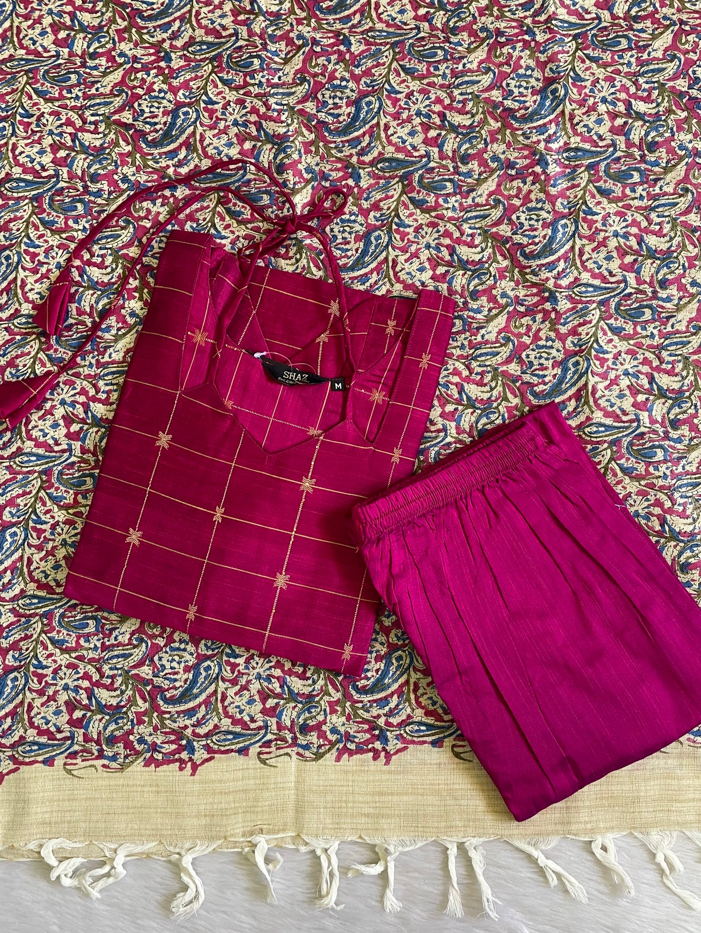 Premium Raw Silk Kurta Sets (JOY047)