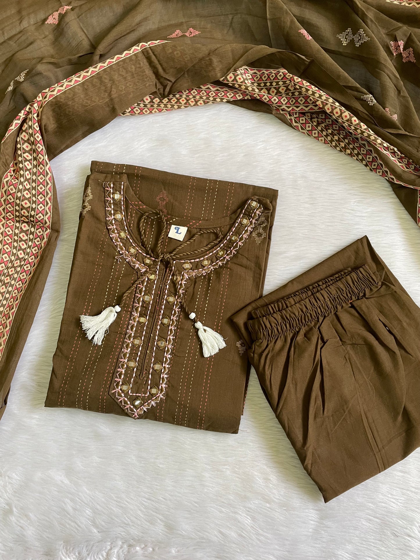 Pure Cotton Kurta Sets (JOY046)