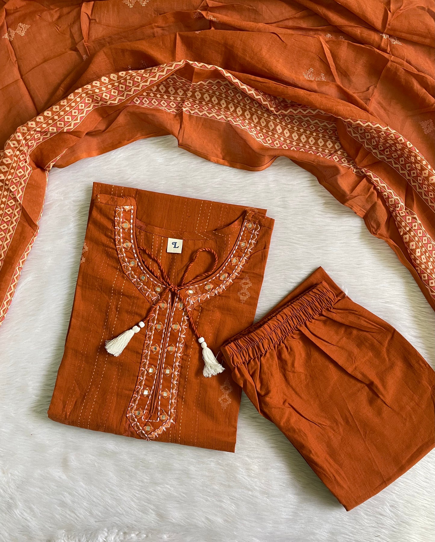Pure Cotton Kurta Sets (JOY046)
