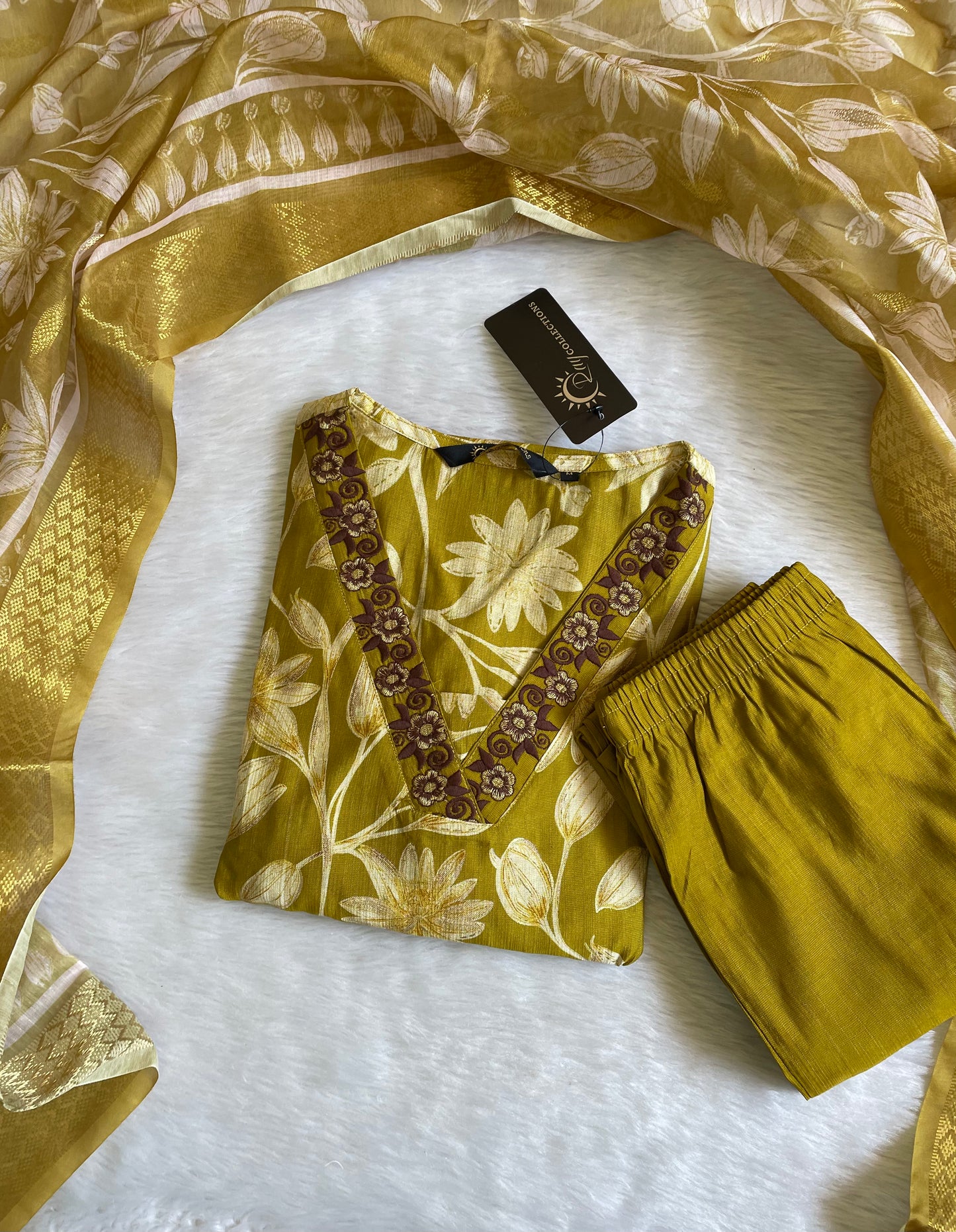 Premium Quality Vatican Silk 3pc Kurta Sets