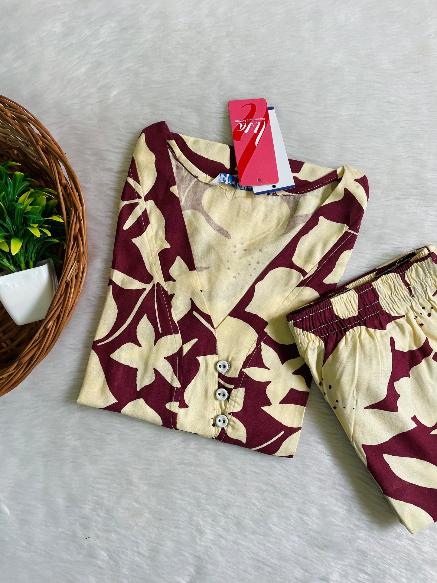 Cotton Kurta Pant Sets