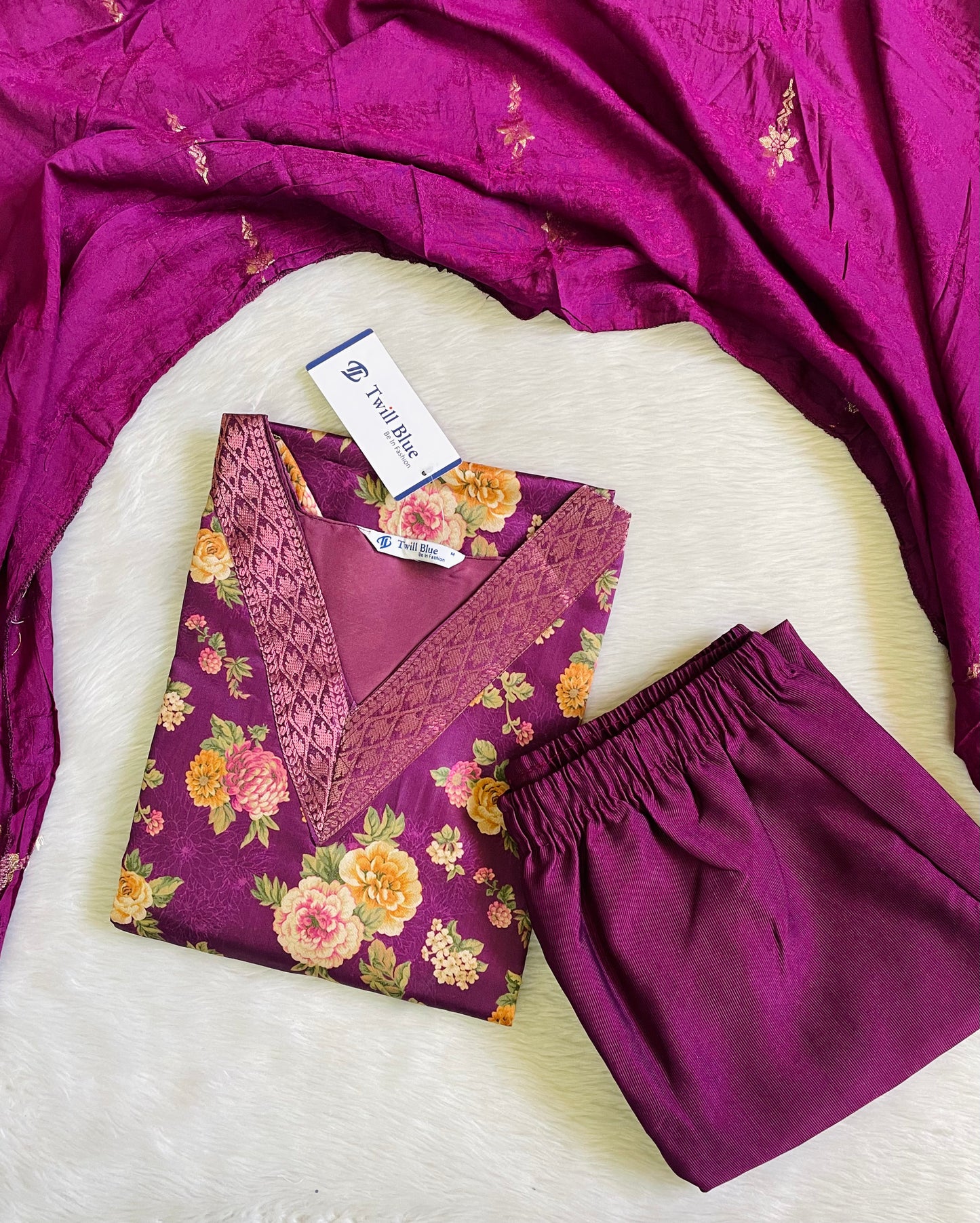 Festive Lichi Silk Kurta Sets (JOY055)