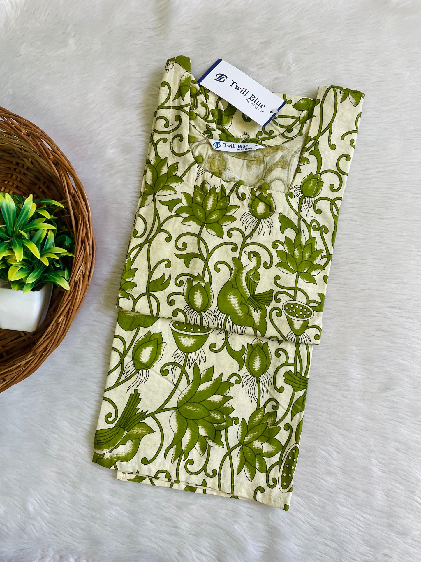Cotton Kalamkari Kurtis