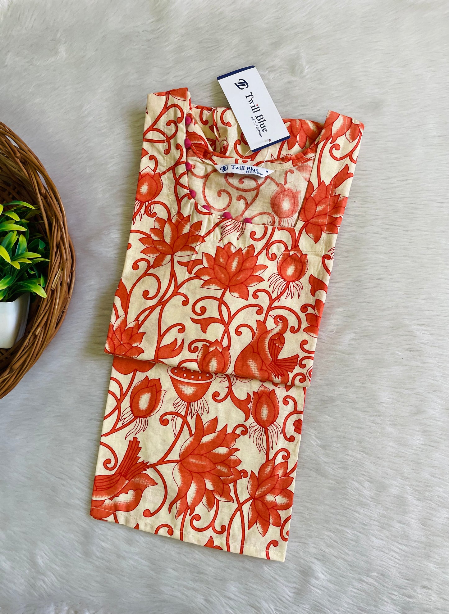 Cotton Kalamkari Kurtis
