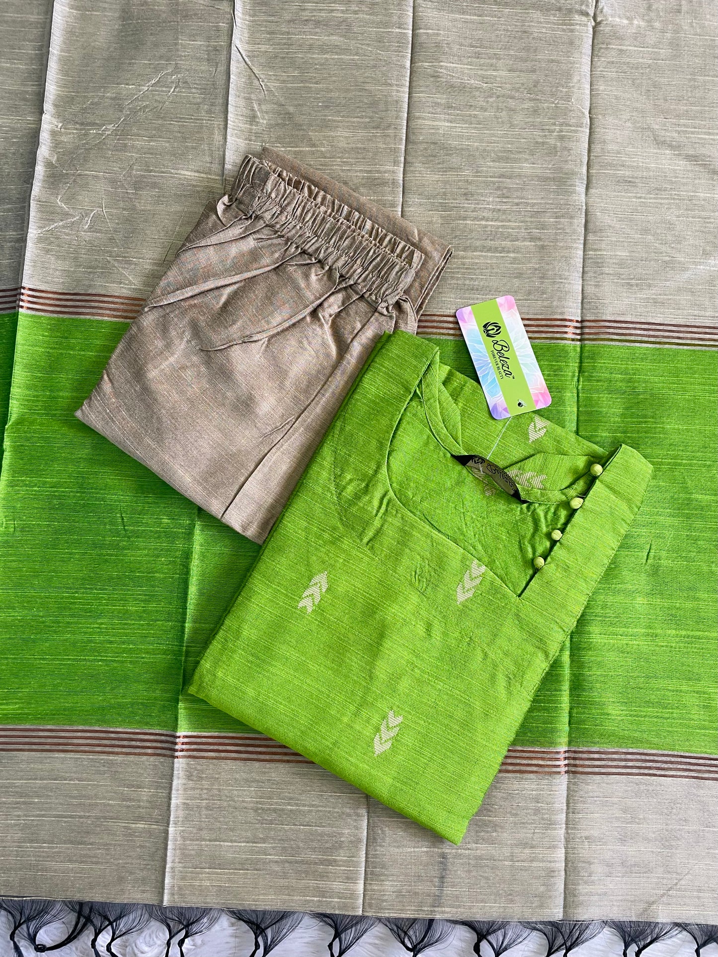 Premium Raw Silk Kurta Sets (JOY047)