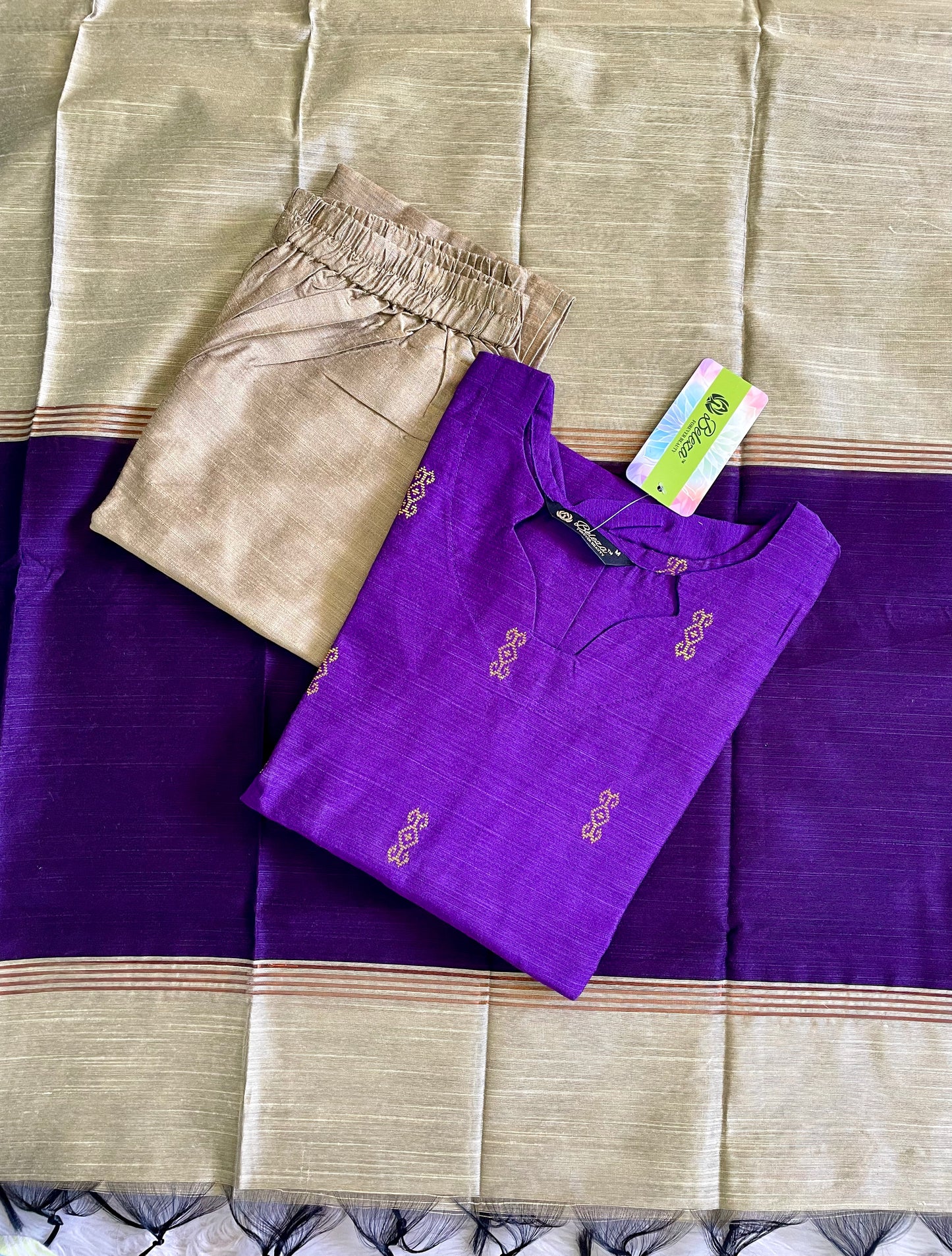 Premium Raw Silk Kurta Sets (JOY047)