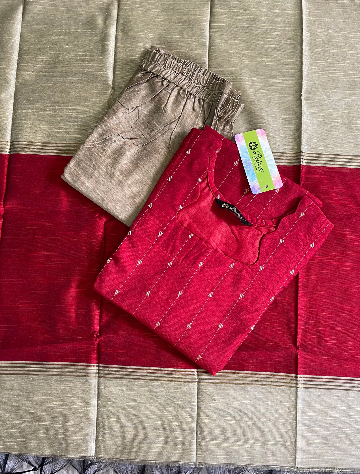 Premium Raw Silk Kurta Sets (JOY047)