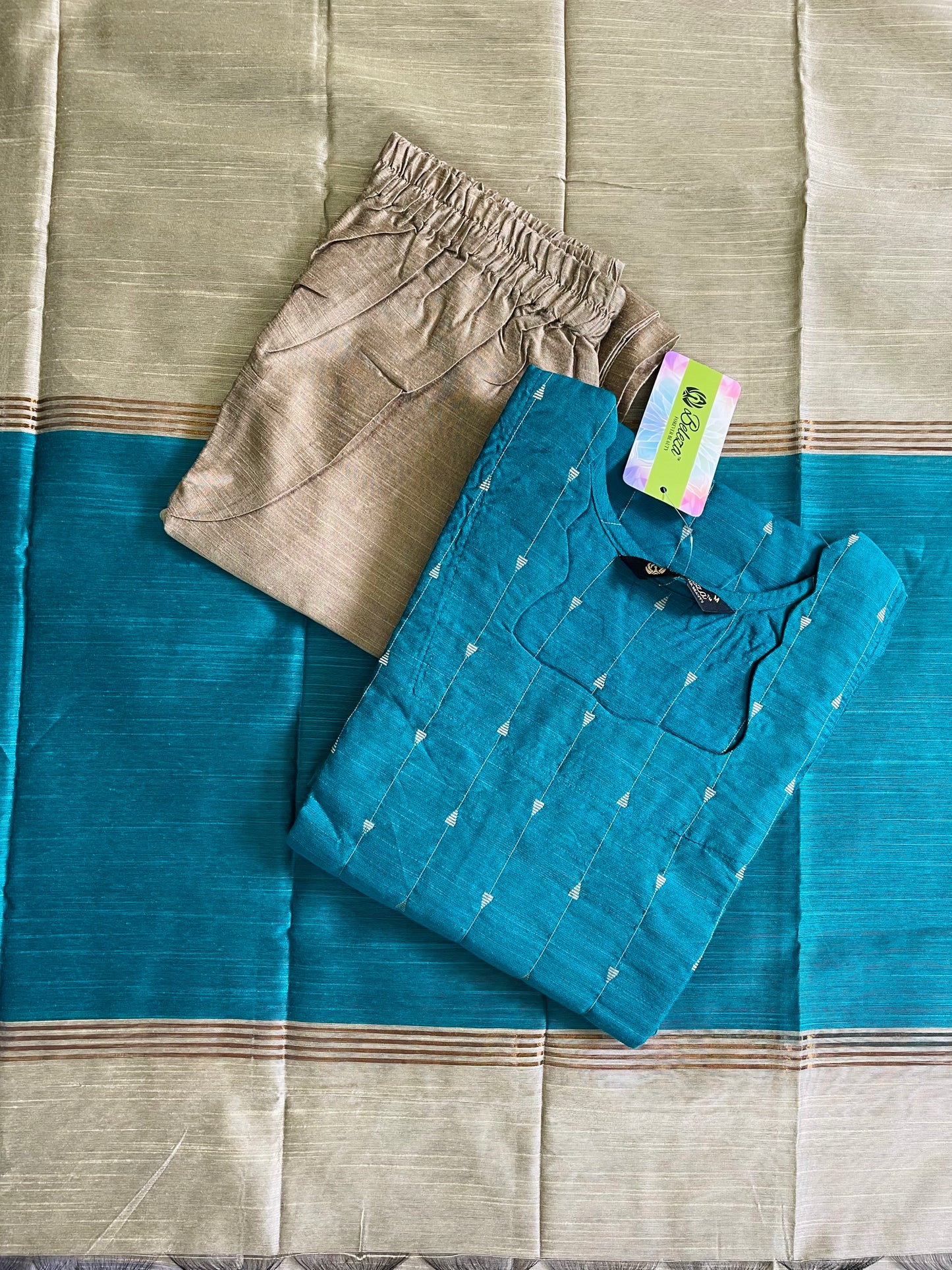 Premium Raw Silk Kurta Sets (JOY047)