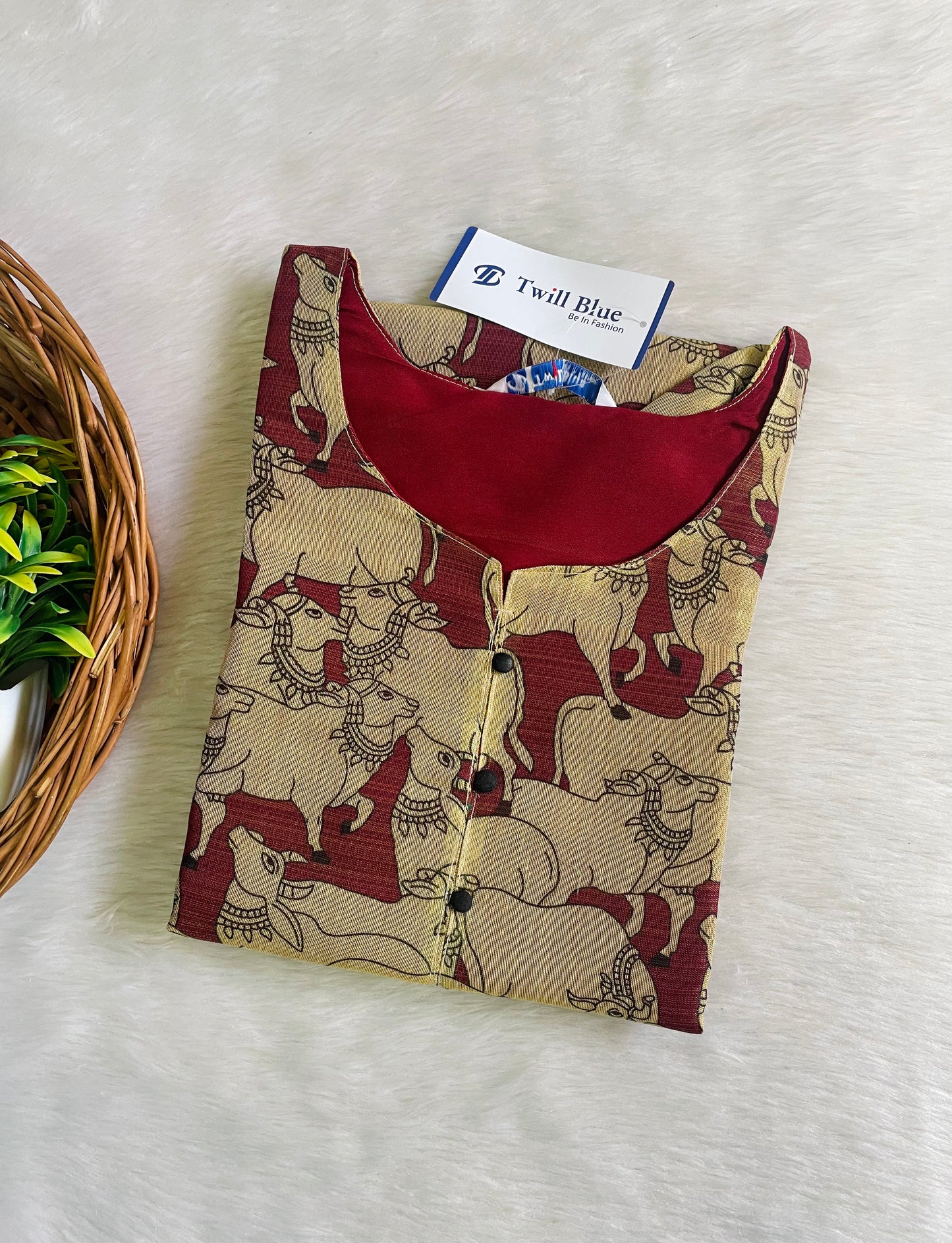 Tissue Silk Kurtis