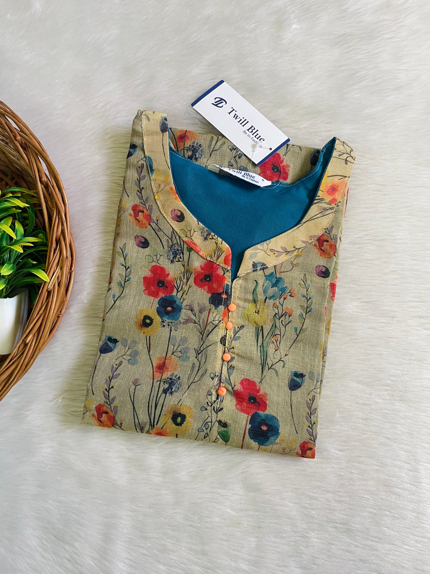 Tissue Silk Kurtis