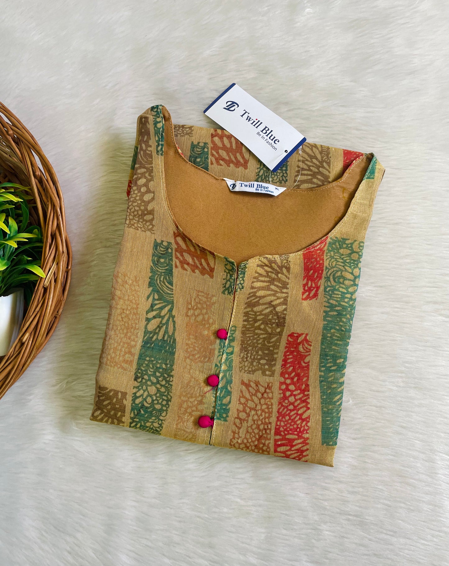 Tissue Silk Kurtis