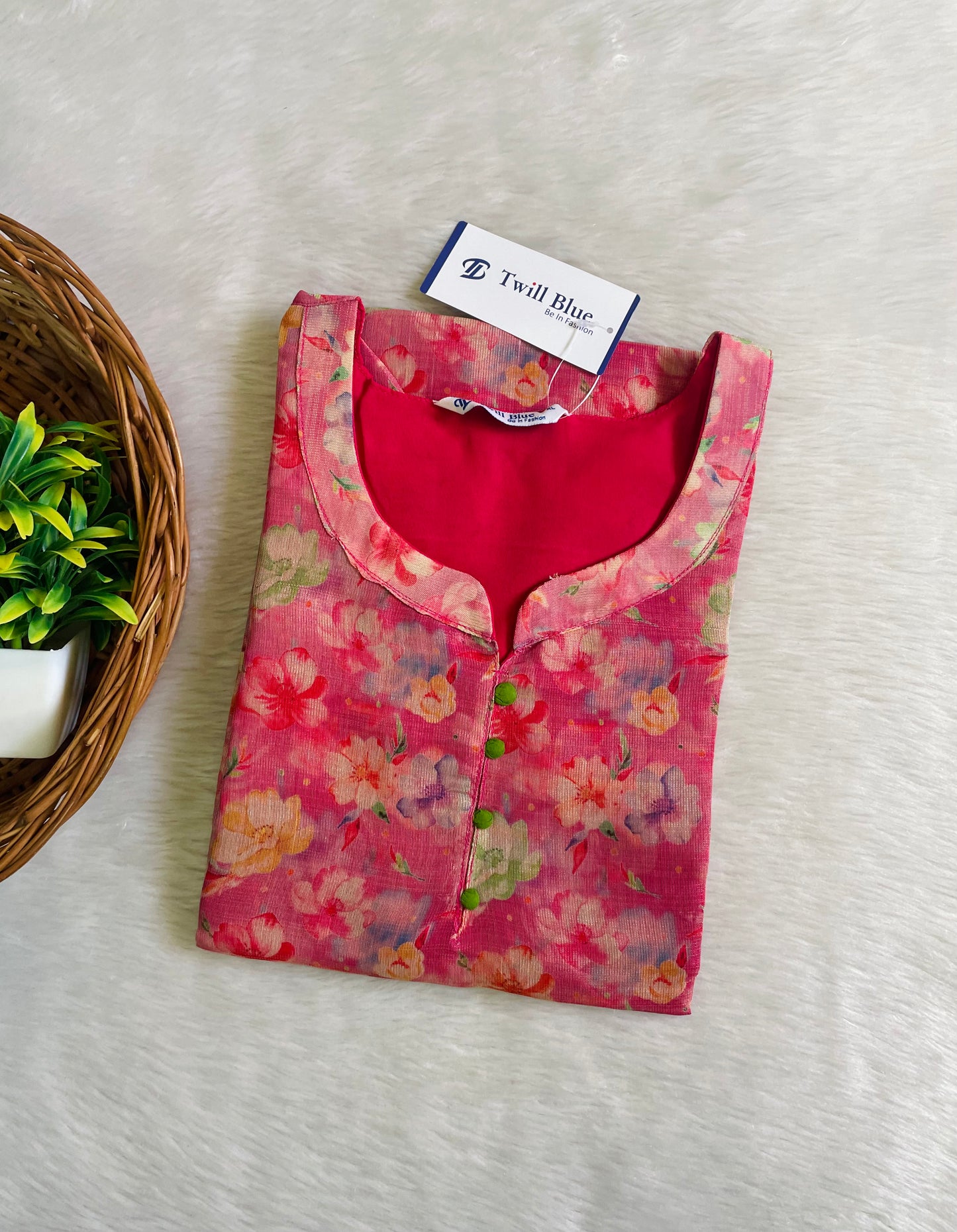 Tissue Silk Kurtis