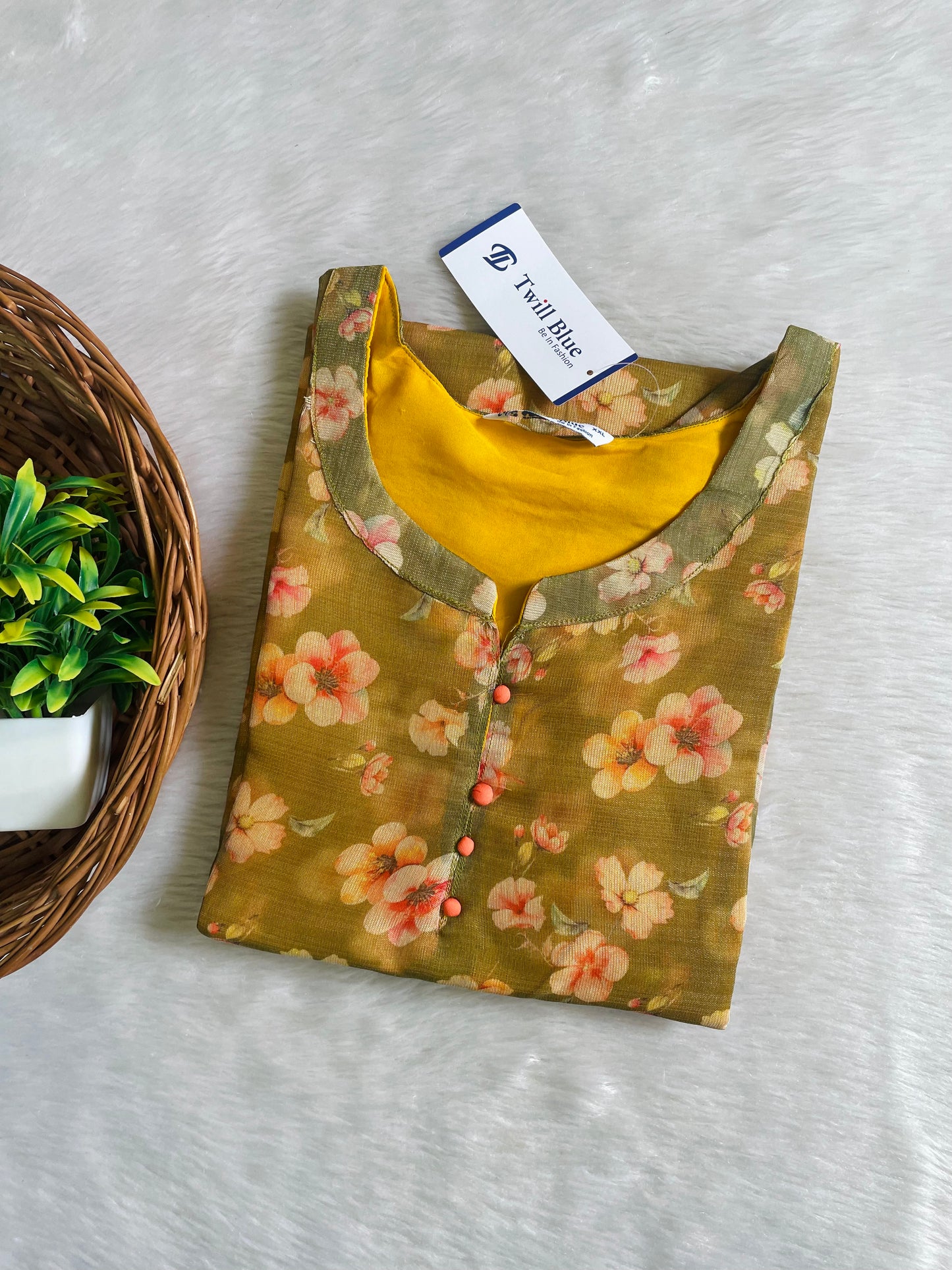 Tissue Silk Kurtis