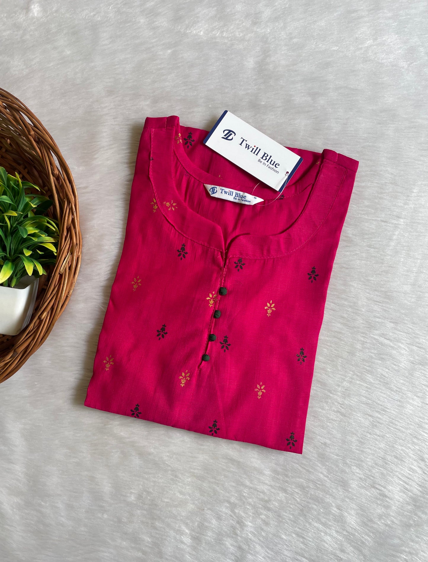 Festive Vertican Silk Kurtis