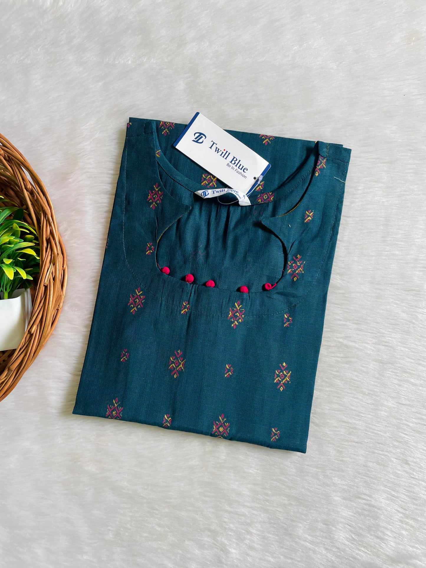 Festive Vertican Silk Kurtis