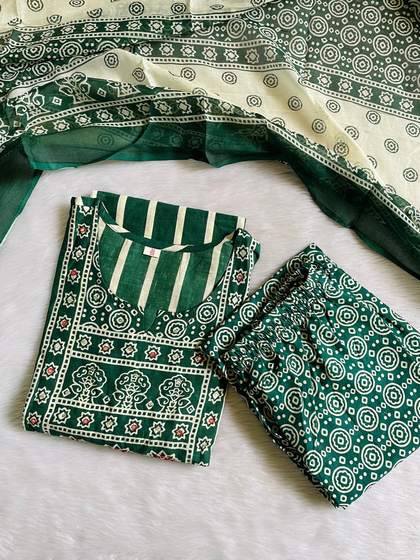Pure Cotton Kurta Sets (JOY046) (G)