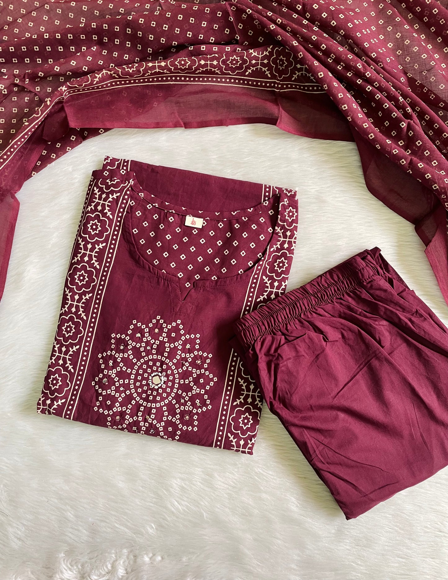 Pure Cotton Kurta Sets (JOY046)