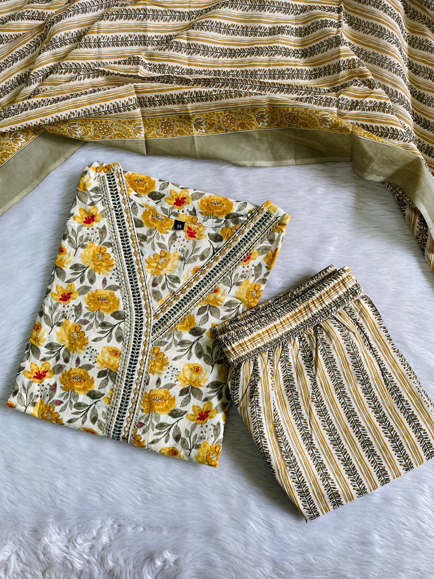 Pure Cotton Kurta Sets (JOY046)