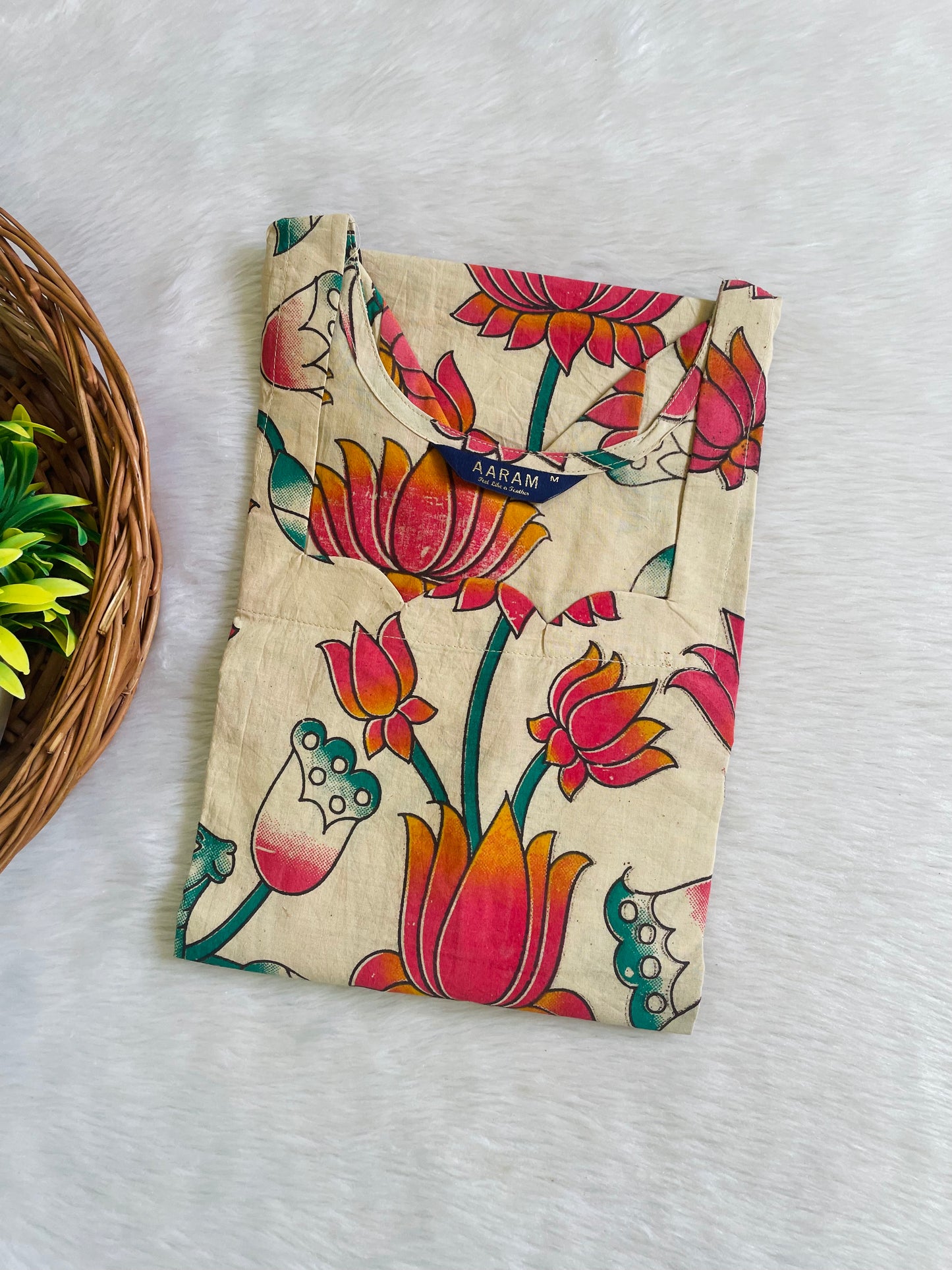 Cotton Kalamkari Kurtis