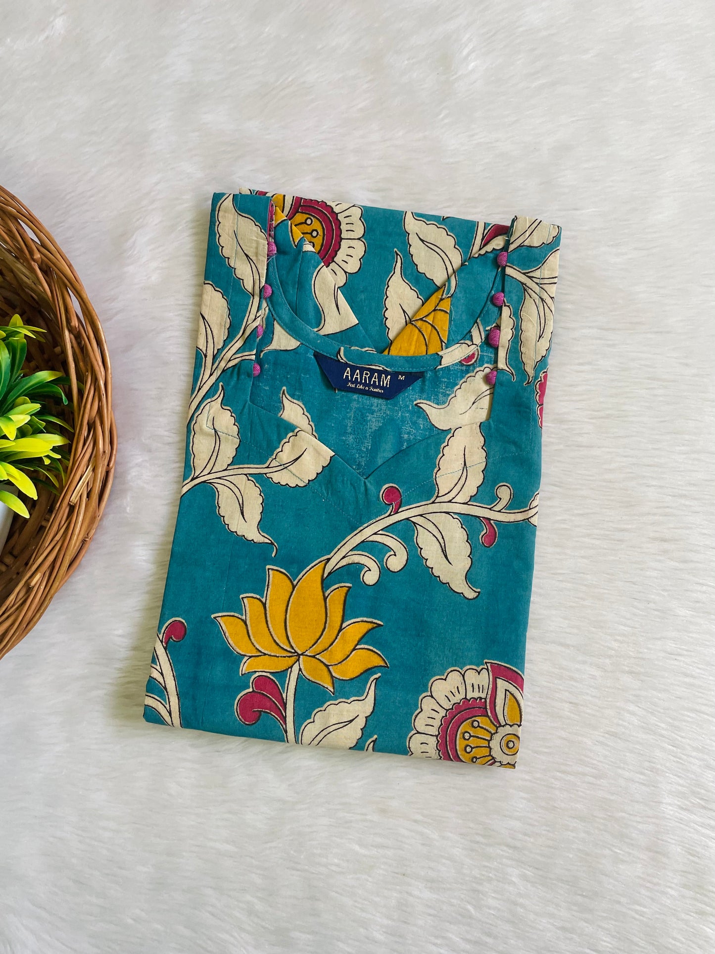 Cotton Kalamkari Kurtis