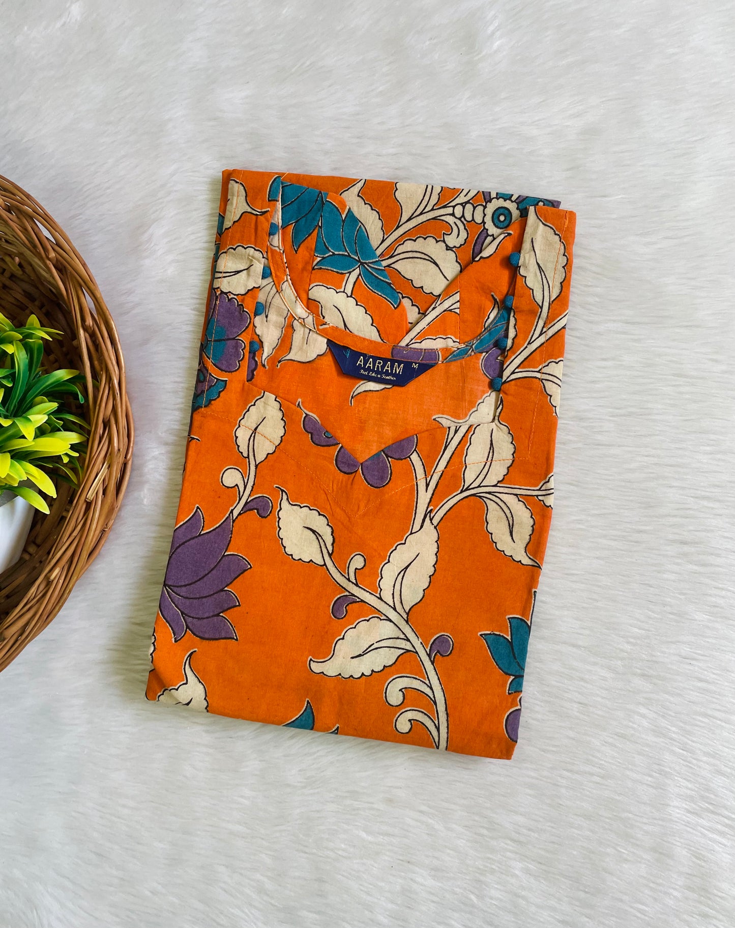 Cotton Kalamkari Kurtis