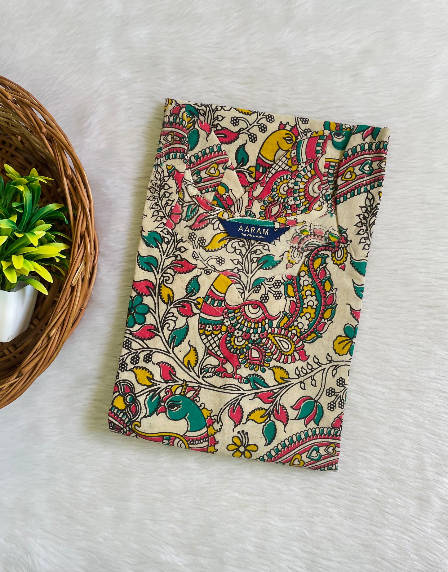 Cotton Kalamkari Kurtis