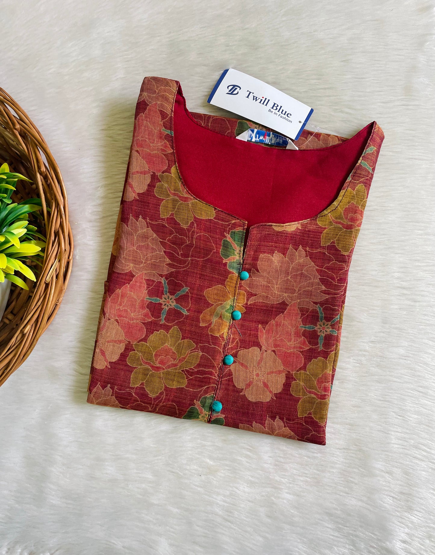Tissue Silk Kurtis