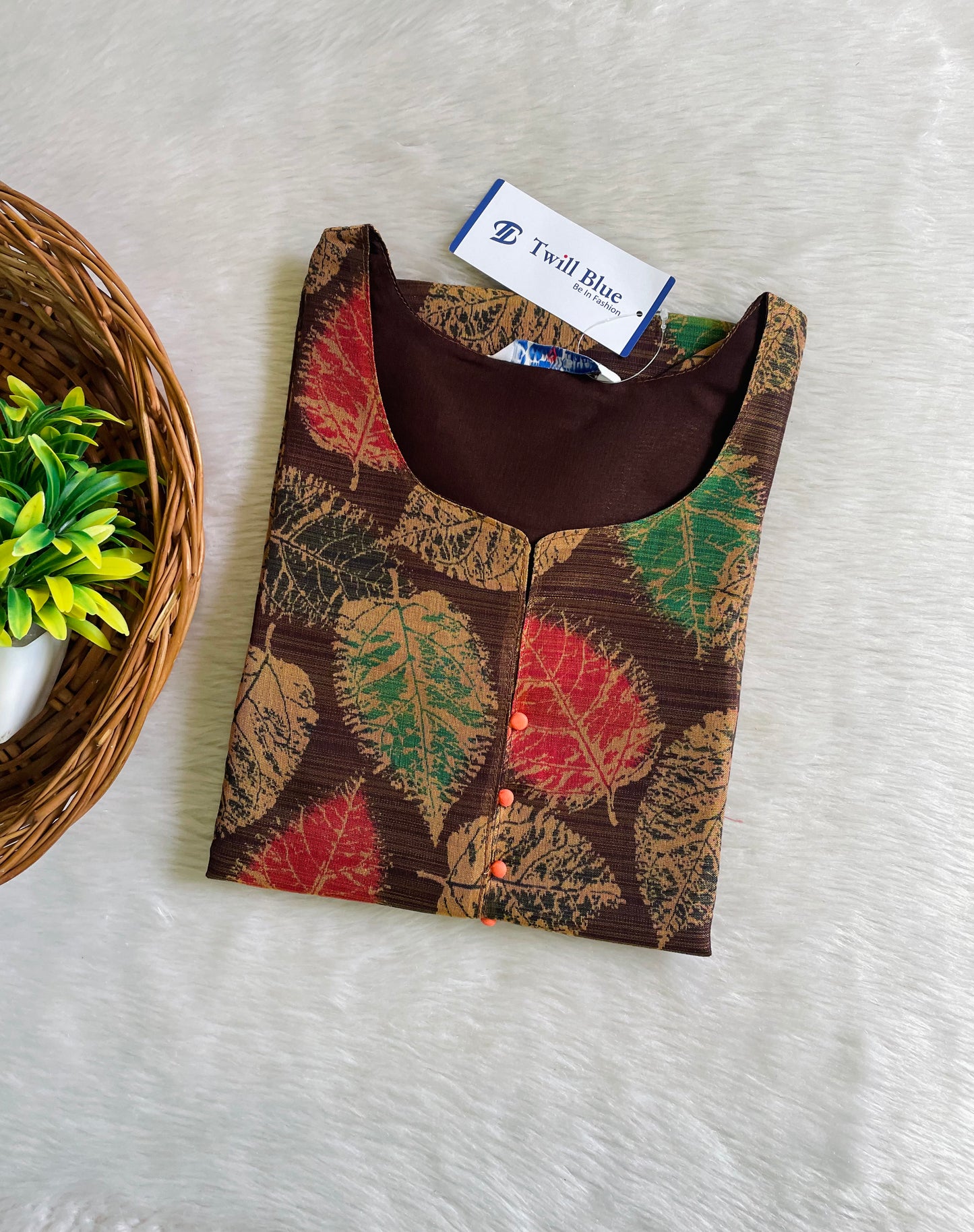 Tissue Silk Kurtis