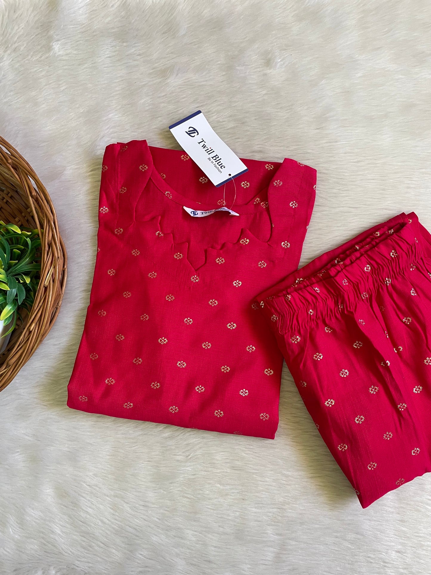 Premium Festive Silk Co-ord Sets (JOY049)
