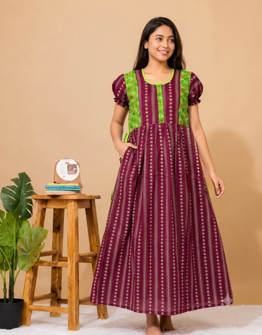 Frock Model Nighty