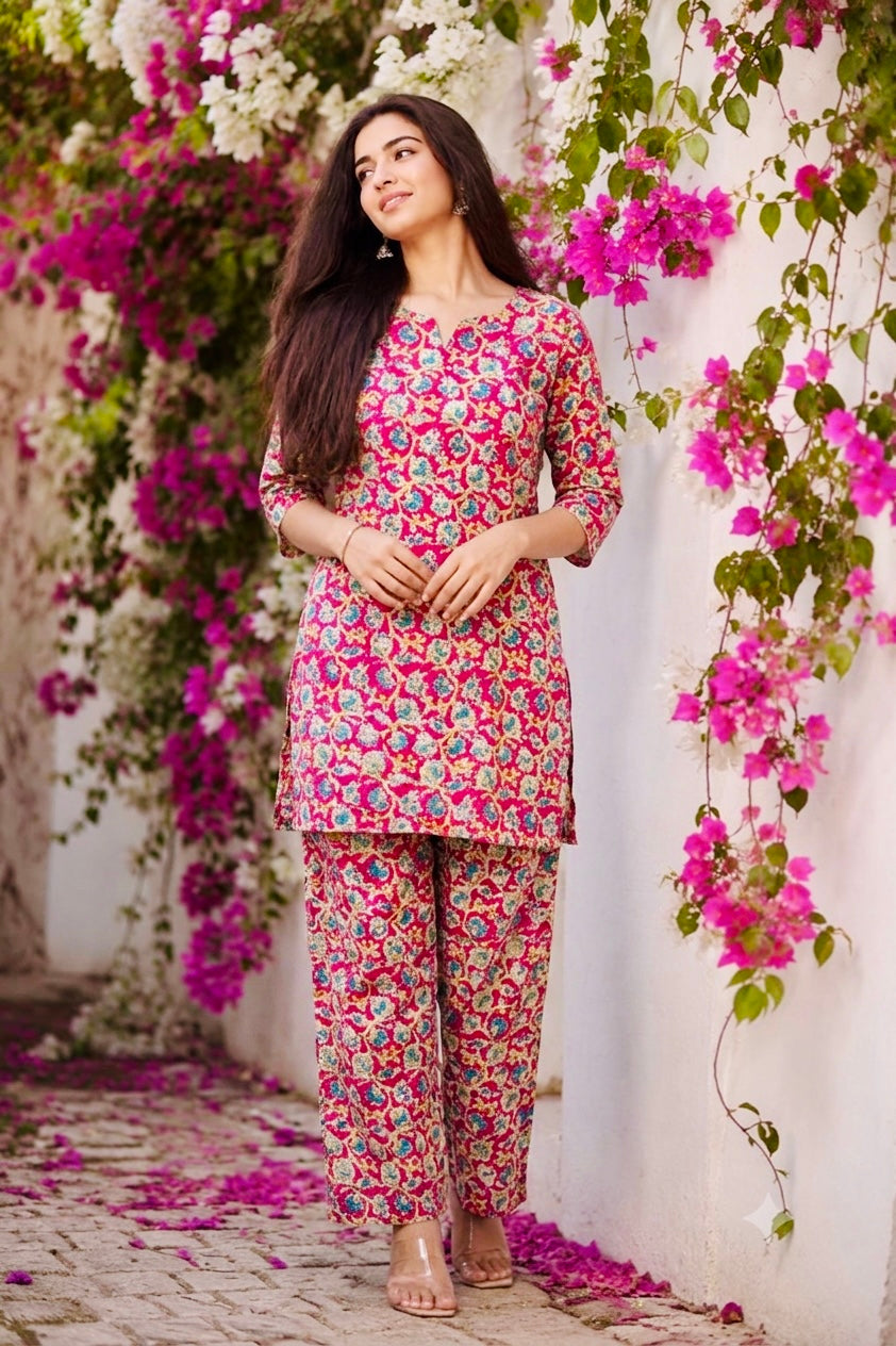 Short Co-ord Sets (Pink)