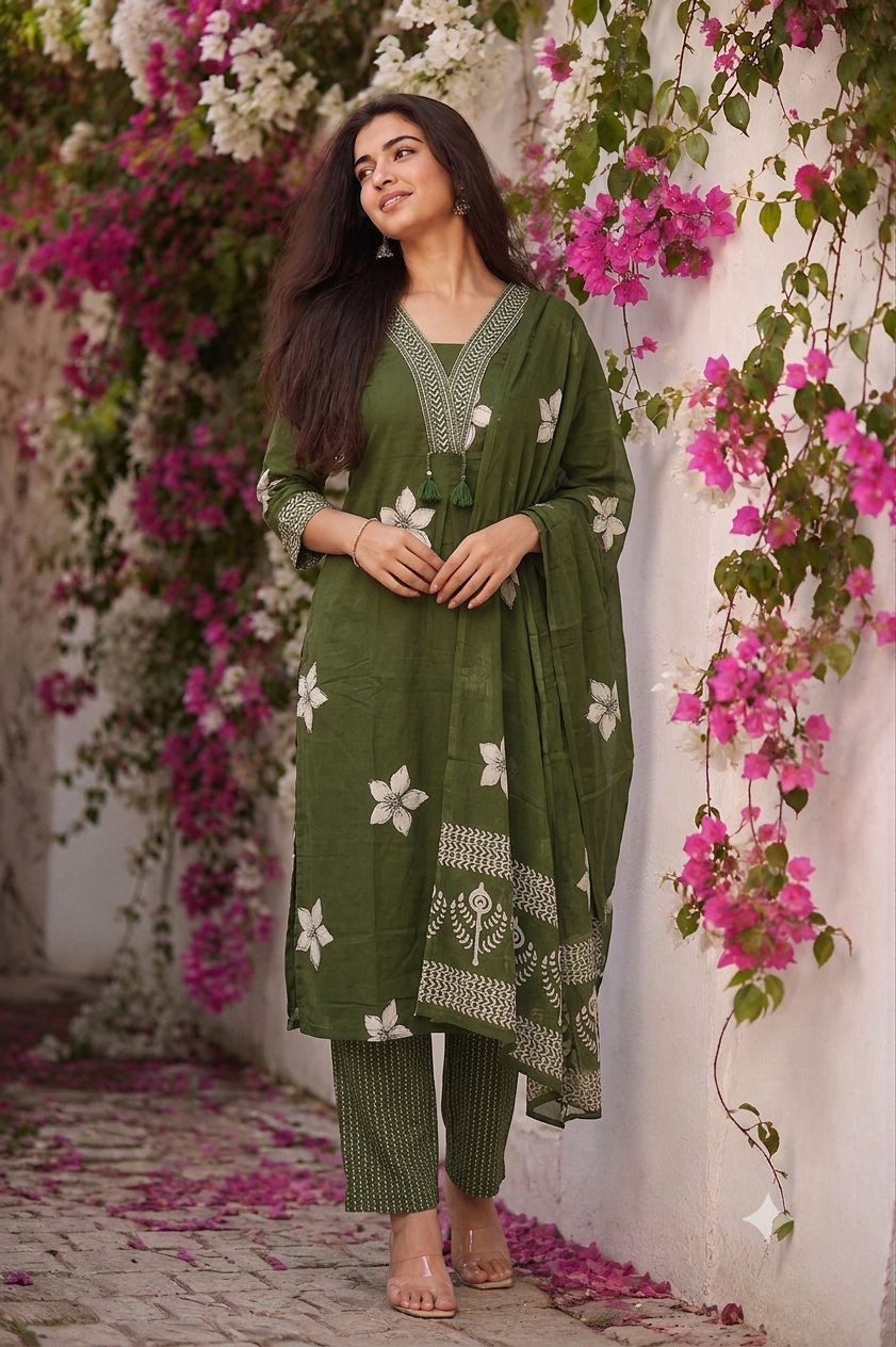 Pure Cotton Kurta Sets (JOY046)