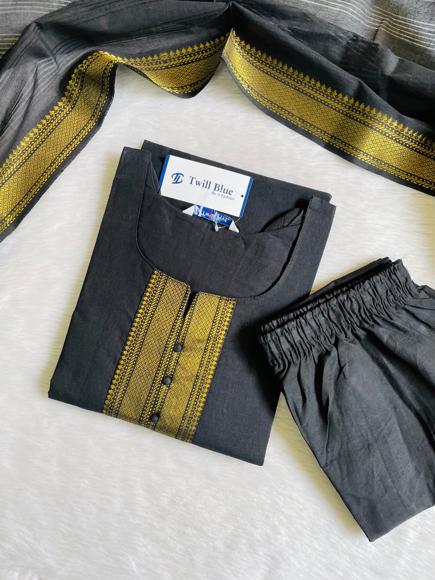 Festive Chettinad Cotton Kurta Sets