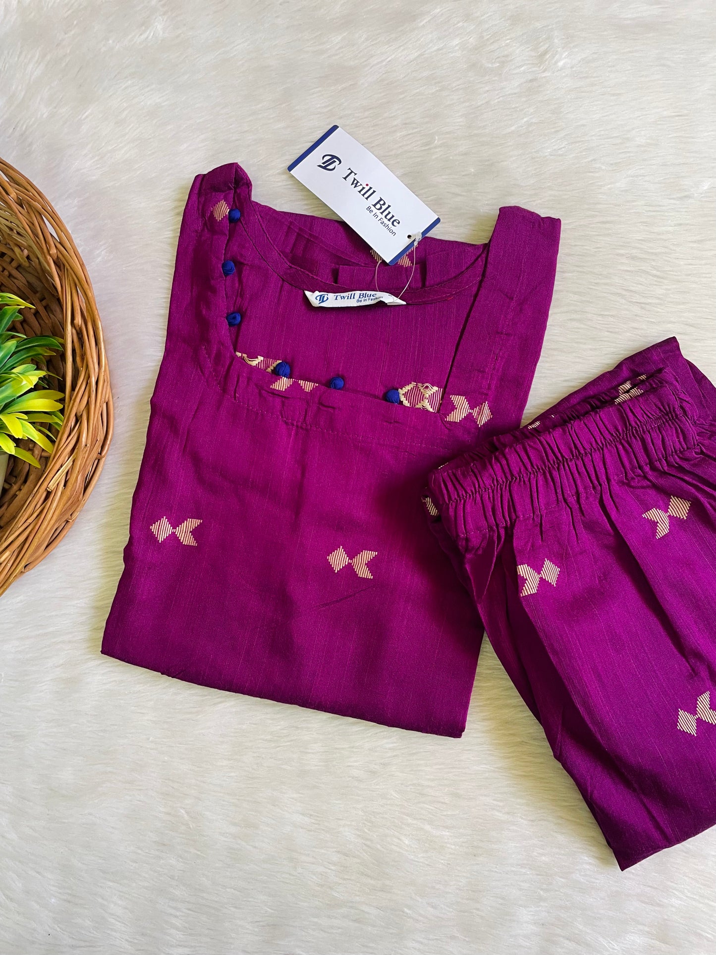 Festive Raw Silk Co-ord Sets (JOY071)