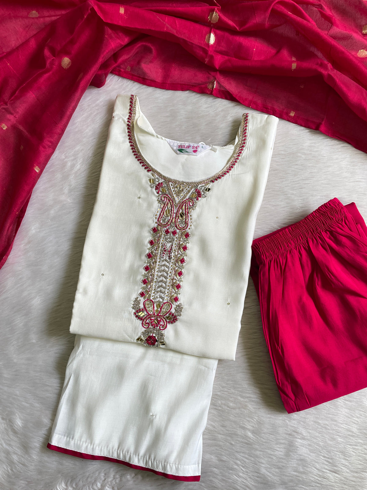 Festive Wear Kurta Sets with Lining (JOY069)