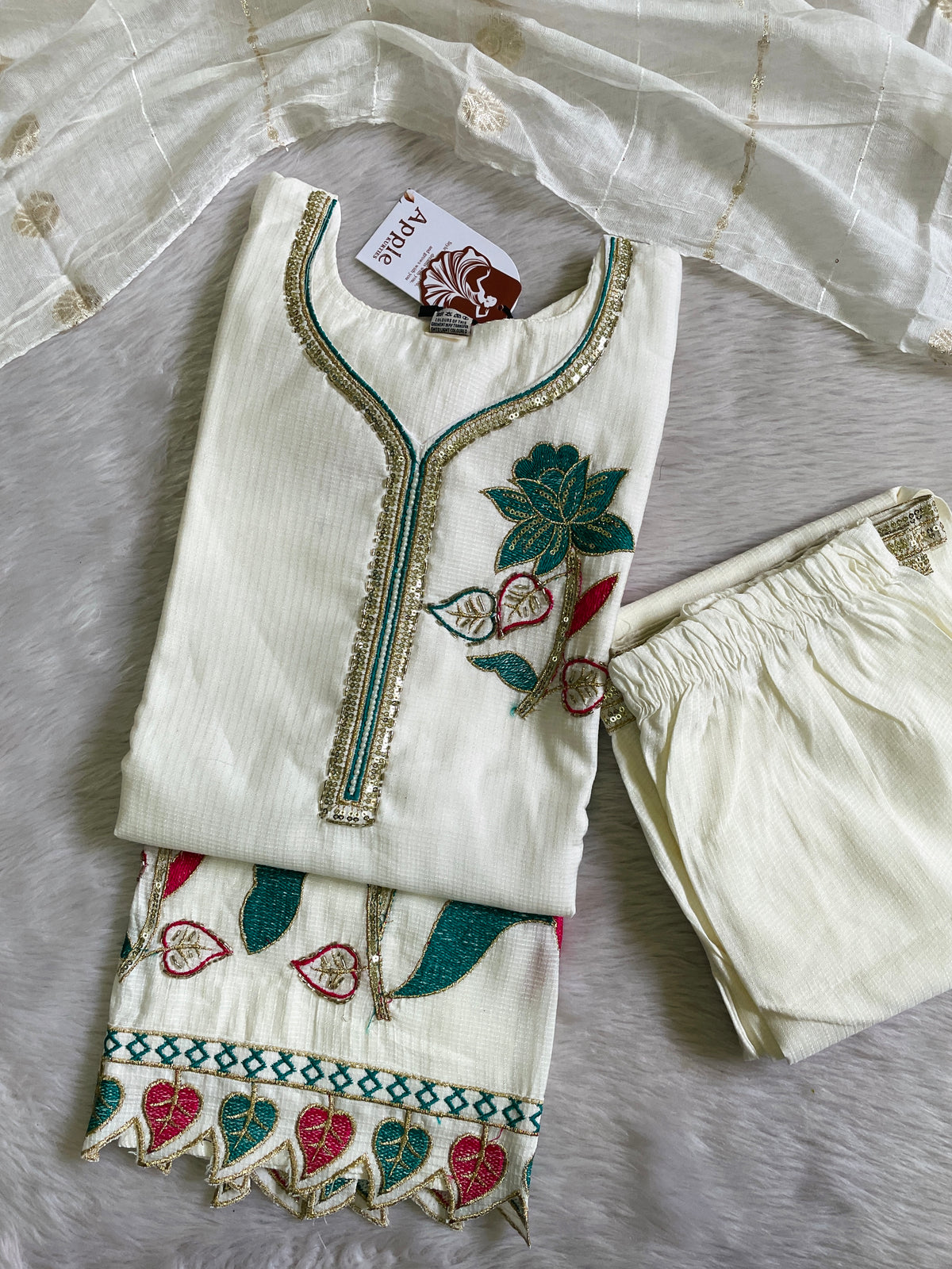 Festive Wear Kurta Sets with Lining (JOY069)