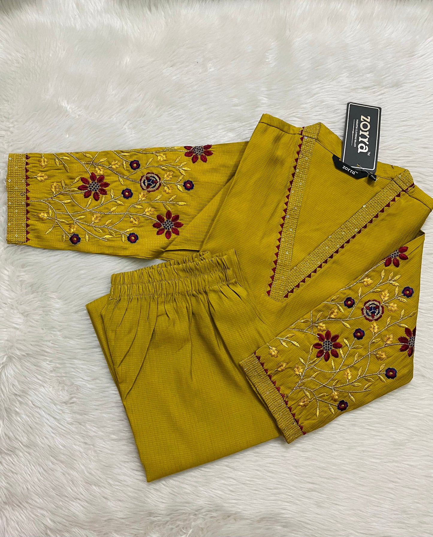 Premium Vatican Silk Co-ord Sets (JOY002)