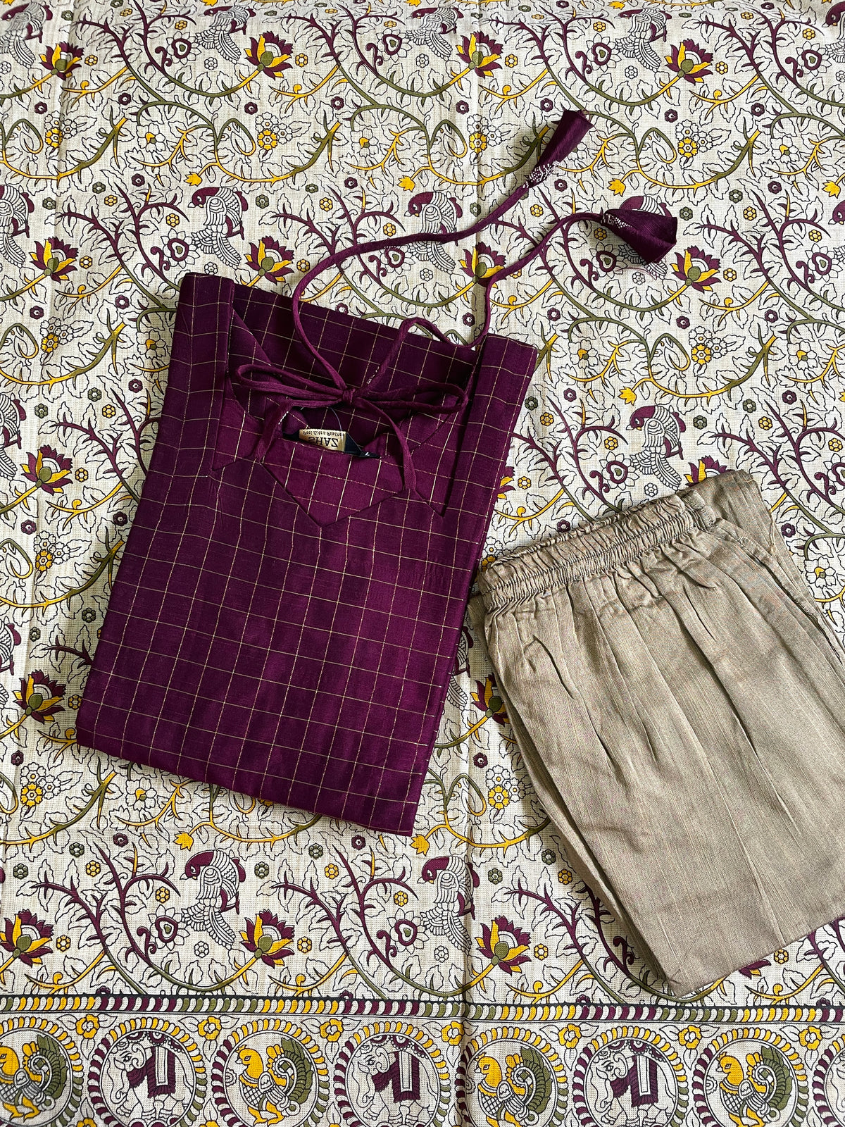 Premium Raw Silk Kurta Sets (JOY047)