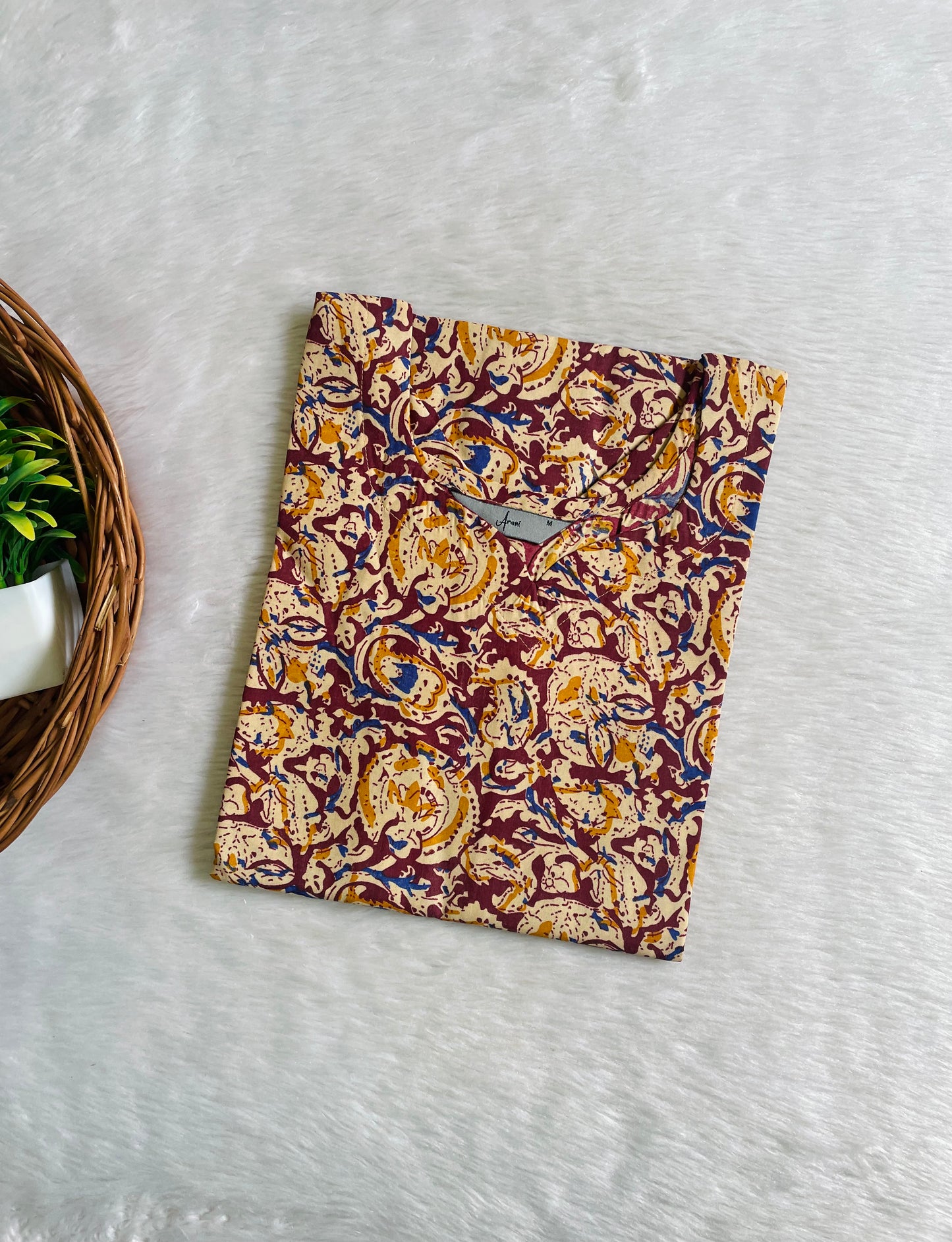 Cotton Kalamkari Kurtis