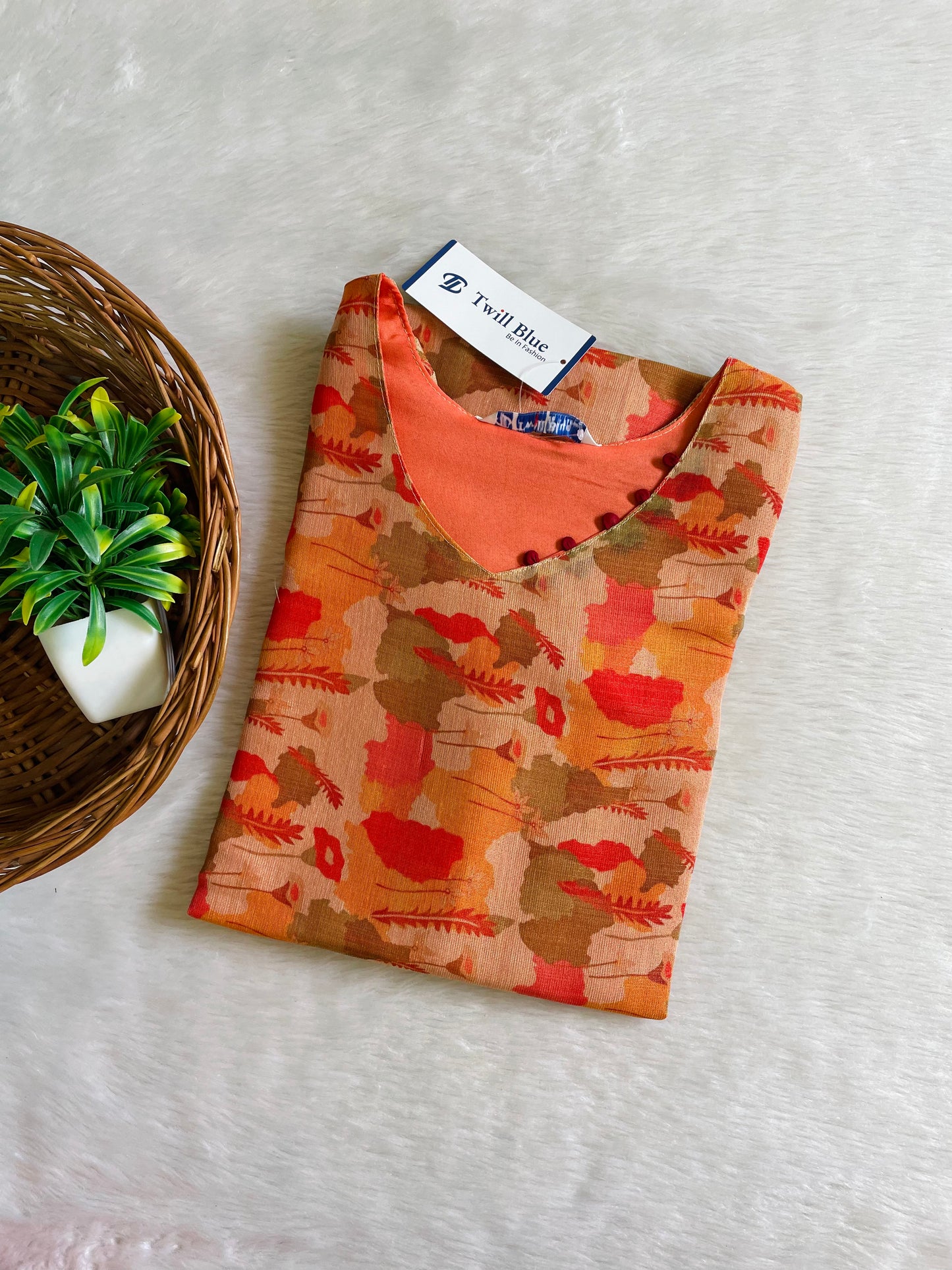 Tissue Silk Kurtis