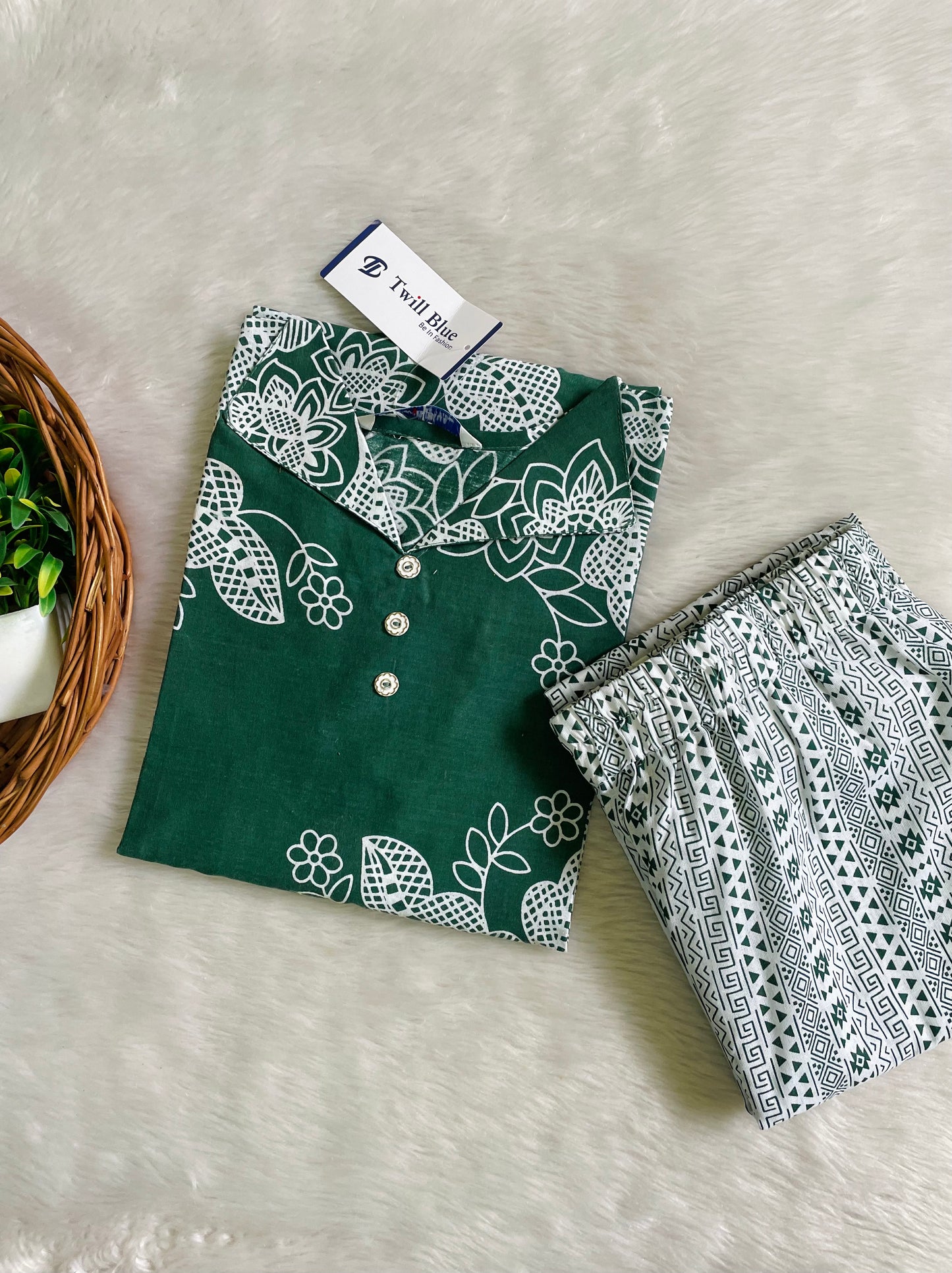 Cotton Kalamkari Co-ord Sets (JOY030)