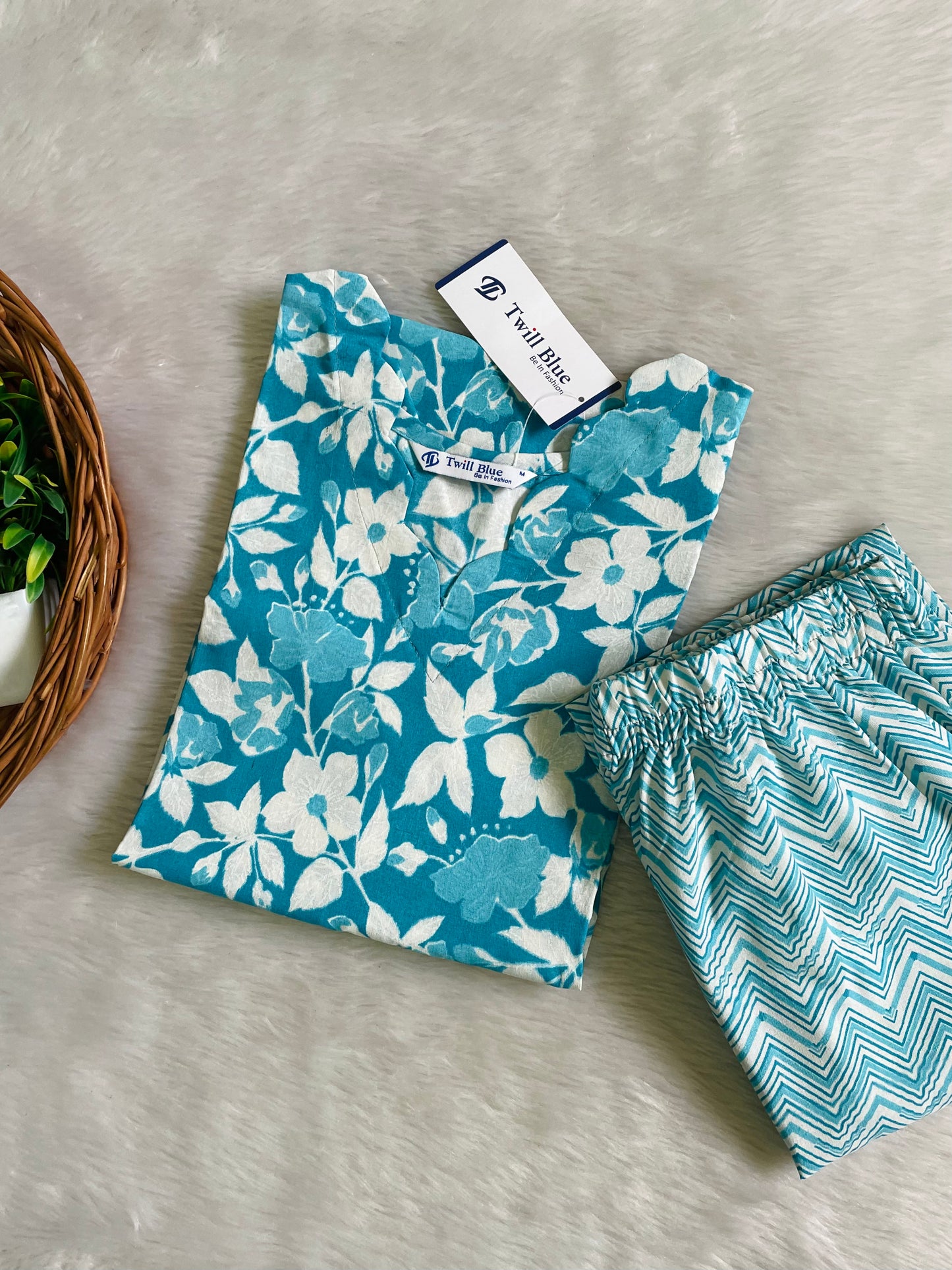 Cotton Kalamkari Co-ord Sets (JOY030)